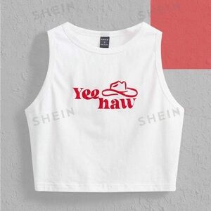 Cowgirl Cropped Tank